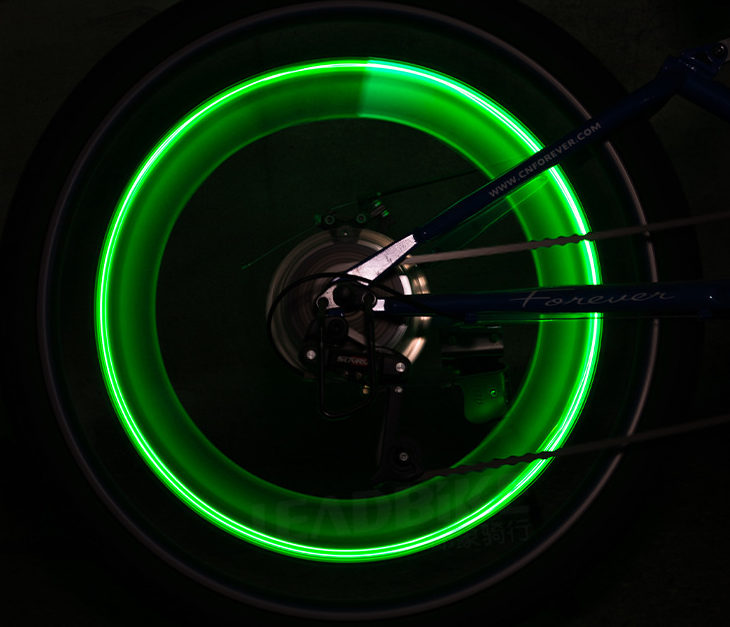 Bicycle Air Valve Lamp